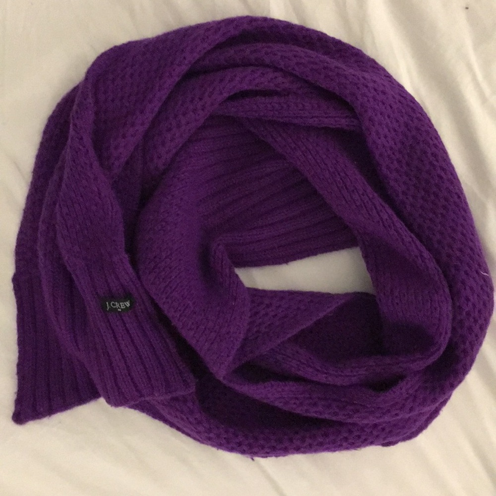 Purple Jcrew Scarf